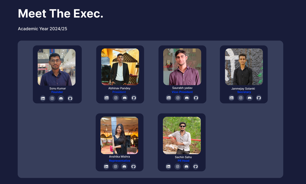 Code_d_Code Society Heads - Leadership Team